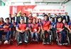 Đoàn Thể thao Người khuyết tật Việt Nam nhận được nguồn động viên tại Campuchia