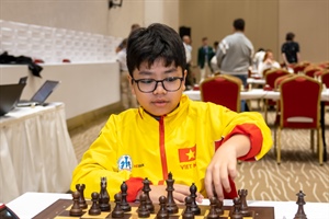 Việt Nam giành 3 HCV tại giải cờ vua trẻ thế giới