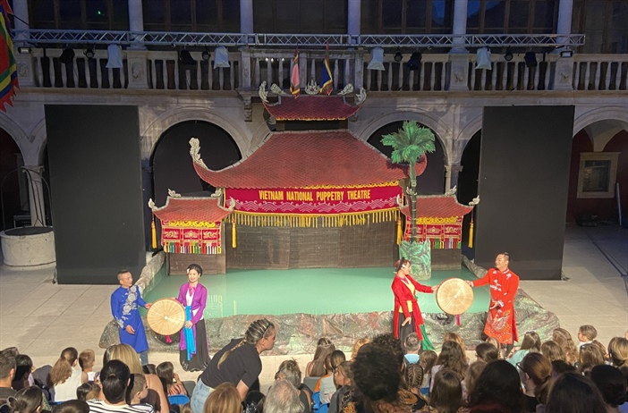 Nhà hát Múa rối Việt Nam chinh phục khán giả tại Liên hoan Thiếu nhi...