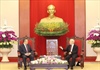 Tổng Bí thư Nguyễn Phú Trọng tiếp Trưởng Ban Liên lạc Đối ngoại Trung ương Đảng Cộng sản Trung Quốc
