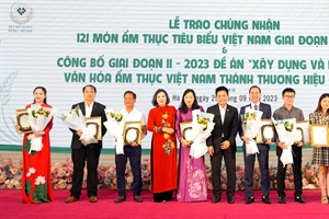 Phát triển văn hóa ẩm thực Việt Nam thành thương hiệu quốc gia