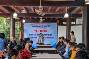 Đà Nẵng: Tập huấn nâng cao kỹ năng làm du lịch cho bà con dân tộc Cơ Tu