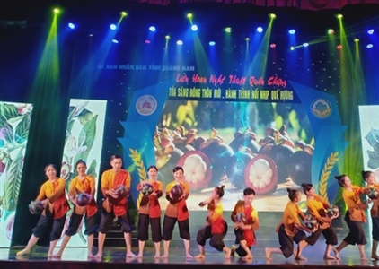 Quảng Nam: Liên hoan nghệ thuật quần chúng từ ngày 16-17.10