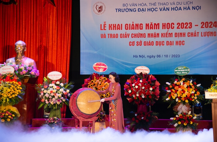 Khai giảng năm học mới, Đại học Văn hóa Hà Nội chào đón gần 1.600 tân...