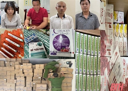 Thu giữ hơn 4.000 thùng hàng thực phẩm chức năng giả