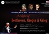 Đêm nhạc Beethoven, Chopin và Grieg tại TP.HCM