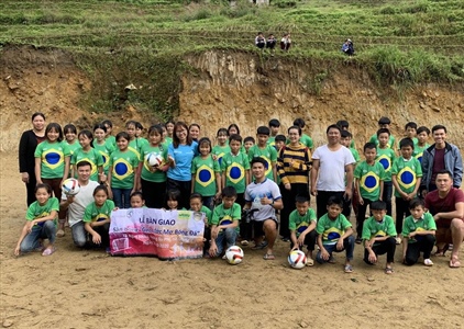 Faith Saigon Super Cup 2023 đồng hành cùng dự án Gieo ước mơ bóng đá