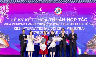 Vinhomes và KGS - Hàn Quốc hợp tác phát triển hệ thống giáo dục liên...