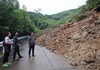 Sạt lở ở miền núi Quảng Ngãi gây chia cắt trên tuyến tỉnh lộ 624
