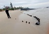 Về xác tàu nghi là tàu cổ ở ven biển Hội An: Chưa thể khai quật khảo cổ vì lý do thời tiết