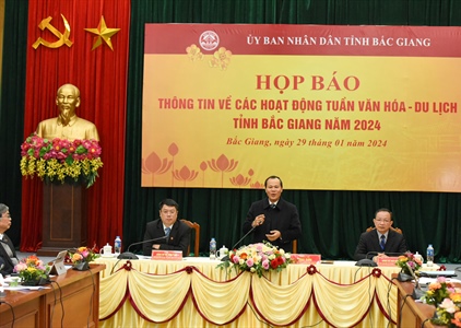 Nhiều lễ hội độc đáo tại Tuần Văn hóa - Du lịch tỉnh Bắc Giang năm 2024