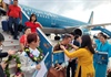 Khánh Hòa: Đón 130 du khách đầu tiên “xông đất” năm mới