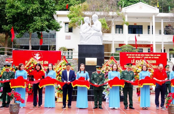 Lai Châu: Khánh thành tượng đài “Bác Hồ với chiến sĩ Biên phòng”
