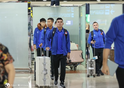 Tuyển Việt Nam đã đến Indonesia, sẵn sàng cho vòng loại World Cup 2026