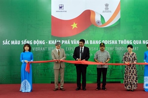 Khai mạc triển lãm giao lưu văn hóa Ấn Độ và Việt Nam