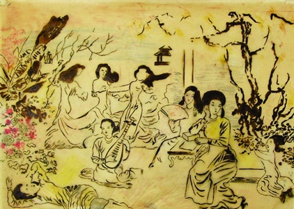 Mê mẩn với 40 phác thảo tranh của danh họa Nguyễn Gia Trí