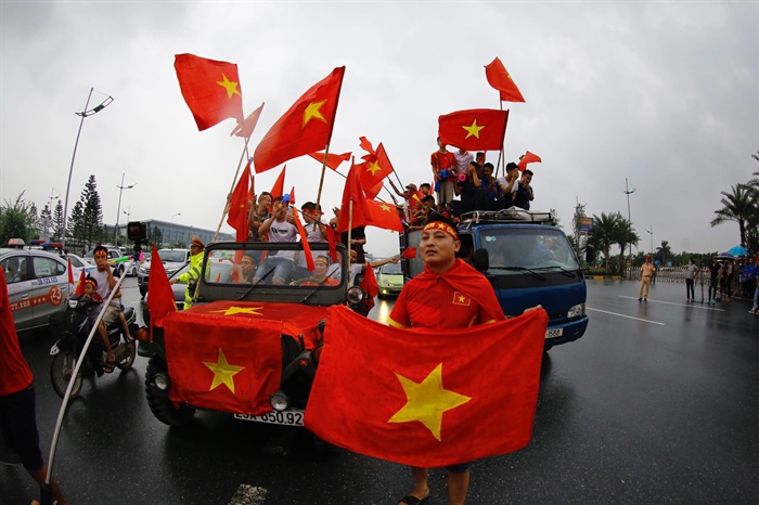 Đón đoàn thể thao Việt Nam trở về - ảnh 4